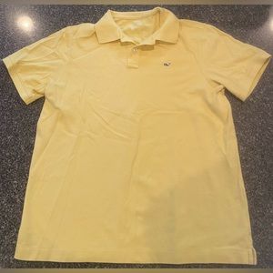 Vineyard Vines Yellow Polo